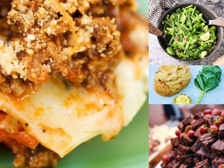 Beef Lasagne Combo Meal Fresh Home Delivery